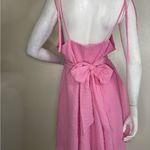 Lulus  Cute and Sweet Pink Spaghetti Shoulder Straps Mini Skater Dress.  #88 Photo 3