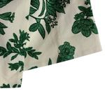 Rococo Sand White Green Floral Print Asymmetric Mini Skirt Size Medium Photo 4