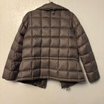 Ralph Lauren women's gray down feather filled puffer jacket size medium Photo 10