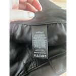 Aritzia Wilfred Black Faux Leather Jeans Size 12 Photo 6