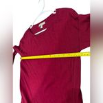 Banana Republic Women’s Sweater Red Pullover Zippers Wool Blend XS Cozy Winter Photo 7