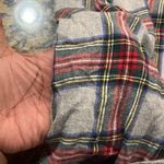 Lauren Ralph Lauren Plaid Flannel Shirt Gown Button Front Women’s Medium Pocket Red Photo 3