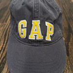 Gap Charcoal and Yellow Logo Hat Photo 0