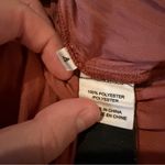 Ulla Johnson  Mirelle Ruched‎ Satin Top Desert Rose Long Sleeve Women’s Size 4 Photo 5