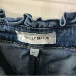 Ashley Mason  High Waist Paper-bag Tie Front Raw Hem Jean 5 Juniors Coquette Photo 8