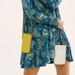 Free People NWT  Hello Lover Dusty Indigo Long Sleeve Tunic (S) Photo 0