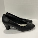 Easy Street Womens Datia Pointed Toe Kitten Heel Pumps. Size 6.5 Color: Black Photo 4