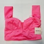 superdown Coralia Bustier Top in Pink Photo 2