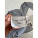 Esprit Gray 100% Cotton Long Sleeve Pintucked Pleated Mini Dress Size S Photo 6