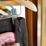 Talbots Wool Ruffle Chocolate Brown Women's Skirt Size 12 Photo 2