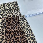 Dear Apple‎ Leopard Print Dress V Neck Short Sleeve Casual Tan Brown Size Large Photo 8