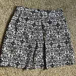 Valerie Bertinelli 🦋  Black White Mini Skirt Size 6 Formal Casual Preppy Photo 0