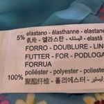 ZARA  Blue Floral High Waisted Fitted Stretch Ruched Ruffle Mini Skirt Size S Photo 4