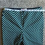 Boden Green Blue Teal Printed Dress Pants Office Formal Spring 4 Long Trousers Size undefined Photo 4