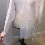 Flora Nikrooz  sexy sheer lace sleeves robe Photo 6