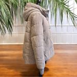 Sam Edelman Quilted Corduroy Hooded Puffer Jacket - XL Photo 4