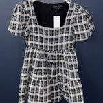 English Factory  Plaid Dress NWT Photo 0