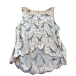 Double Zero ‎ giraffe flowy tank blouse Photo 3