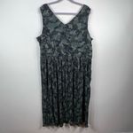 Lane Bryant Camouflage Micro Pleated Lined Dress Photo 3