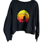 Disney  The Lion‎ King Plus Size Crop Sweatshirt Photo 0