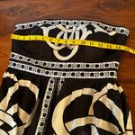 White House | Black Market WHBM Size 2 Black White Strapless Cocktail Dress Silk Photo 4