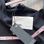 The Range NWT  ribbed one shoulder‎ mock neck sweater Photo 5