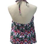 Catalina Art Deco Abstract Multicolored Tankini Top Sz XL NWT Photo 3