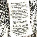 Free People  SANTA FE BLACK WHITE KIMONO ZIPPERED OVERSIZED HOODIE LARGE L Photo 8