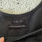 Urban Outfitters  Square Neck Short Sleeve Bodysuit Black (Large) Photo 2