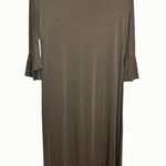 Sign Here Signature Clothing Army Green Swing Dress Comfort Size XS/S Photo 0