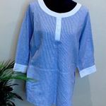 For Cynthia  linen cotton blend tunic Photo 0