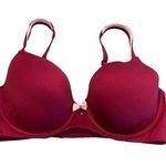 Victoria's Secret Women’s Victoria’s Secret maroon Body by Victoria Lined Demi bra size 32DD Photo 0