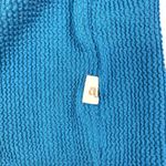 ARAMINTA JAMES Lolita Crinkle Tank Top 12/L Azure Blue Resort Preppy Beach NWT Photo 5