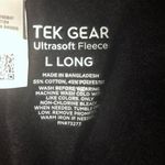 Tek Gear Womens Soft Fleece Lined Athlesure Pants Size Large Long Black Pockets Photo 5