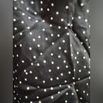 & Other Stories & Other Stories Los Angeles Satin polka dot print flippy mini skirt in black 12 Photo 3