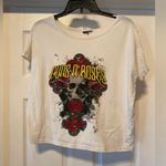 guns n' roses  crop top is a junior size Large. Photo 0