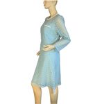 FANY I SEAFOAM GREEN LACE RETRO STYLE SHIFT DRESS NWT (L) Blue Size L Photo 3