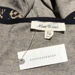 Anthropologie Womens Blue Tassel Leopard Print Corset Cami XL Neutral Pattern Photo 6