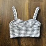 Amanda Uprichard Percy Tweed Top | NWOT | XS Photo 3