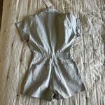 ZARA New  denim silver romper playsuit Photo 3
