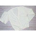 IZOD Vintage white  button up long sleeve cardigan sweater oversized medium Photo 1