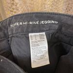 American Eagle  Black Super High Rise Jegging Skinny Jeans 12 Regular NWT Photo 5