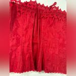 Frederick's of Hollywood Frederick’s of Hollywood Red Lace Jacquard Dream Sweetheart Corset 38 Photo 4