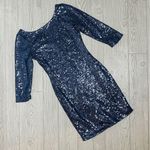 Anthropologie Rare anthropology Sundays in Brooklyn blue body-con sequin dress era tour Photo 1