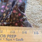 Summersalt  The Countryside Poplin Button Down Midi Dress Small Floral Tiered Photo 7