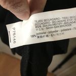 ZARA black bodycon knit midi dress fur cuff sleeve detail medium Photo 4