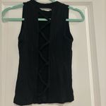 LNA  Black Ribbed Tank Top Photo 1
