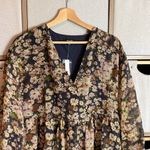 Madewell  Floral daisy reverie faux wrap mini dress Photo 3
