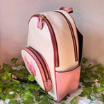 Coach  Court Backpack With Stripe Heart Motif CA246 Photo 0