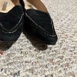 Manolo Blahnik  Suede Point Toe Loafer Black- Size 39 (9) Photo 2